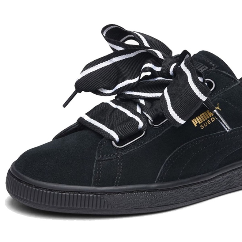 Puma Suede Heart Satin Ii W 364084 01 schwarz 2