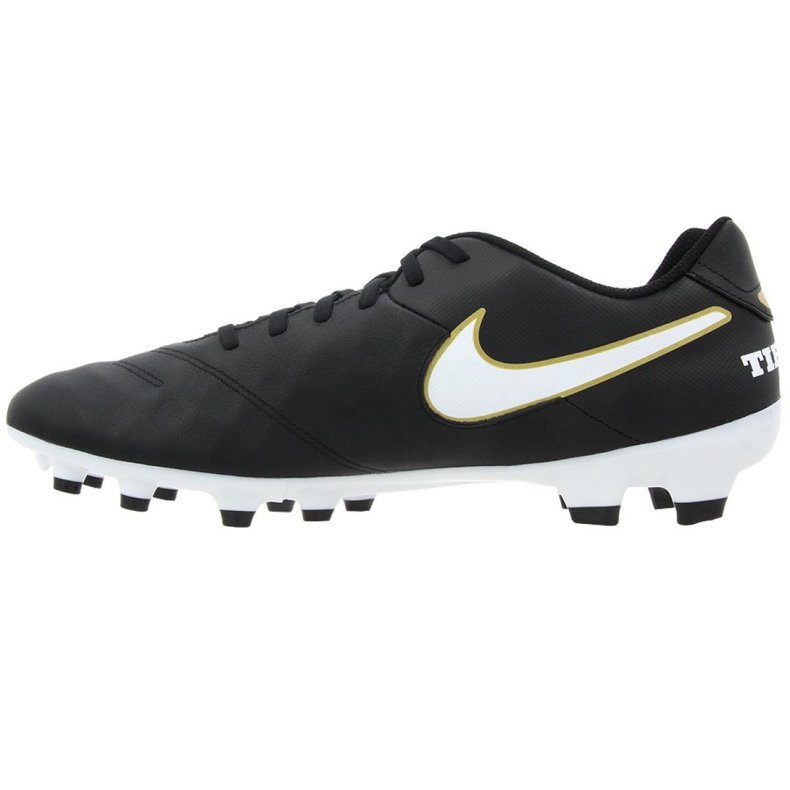 Nike Tiempo Genio Ii Leather Fg M 819213-010 Fußballschuhe schwarz schwarz 1