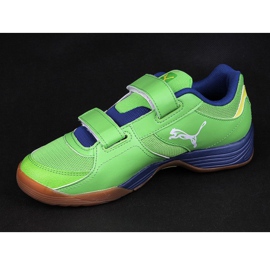Hallenschuhe Puma Vellum Iii V Jr 102662 06 grün 1