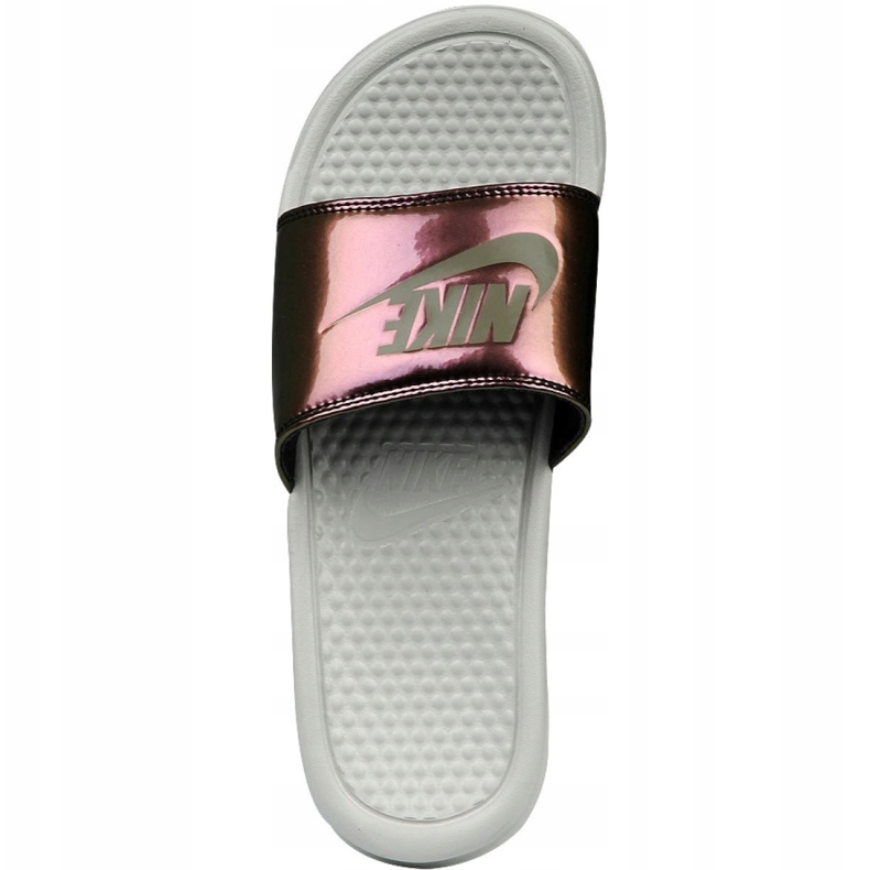Nike Sportswear Benassi Just Do It Print W 618919-013 beige braun 1