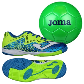 Hallenschuhe Joma Super Copa In Jr SCJS.805.IN mehrfarbig grün 1