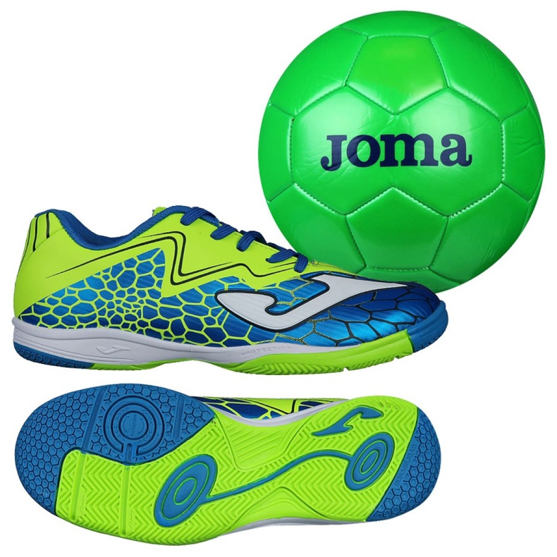 Hallenschuhe Joma Super Copa In Jr SCJS.805.IN mehrfarbig grün 1
