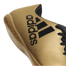 Hallenschuhe adidas X Tango 17.4 In M CP9149 mehrfarbig golden 2