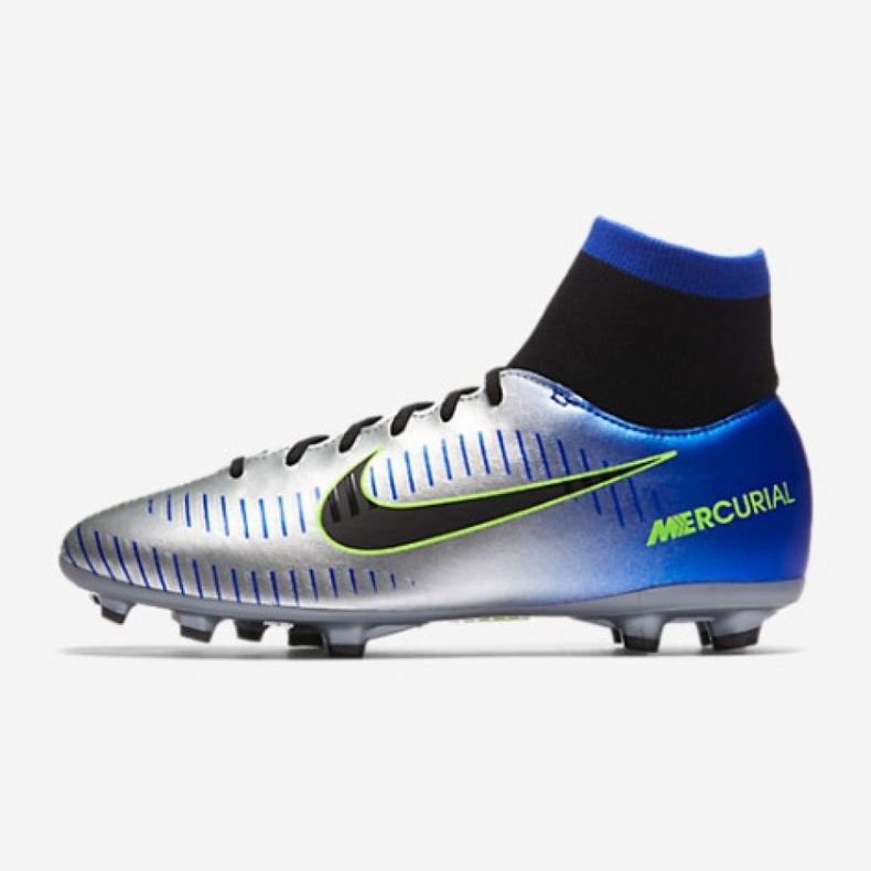 Nike Mercurial Victory Vi Df Neymar Fg Jr 921486-407 Fußballschuhe mehrfarbig silber- 1