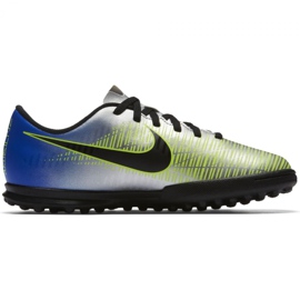 Nike MercurialX Vortex Iii Neymar Tf Jr 921497-407 Fußballschuhe mehrfarbig blau 1