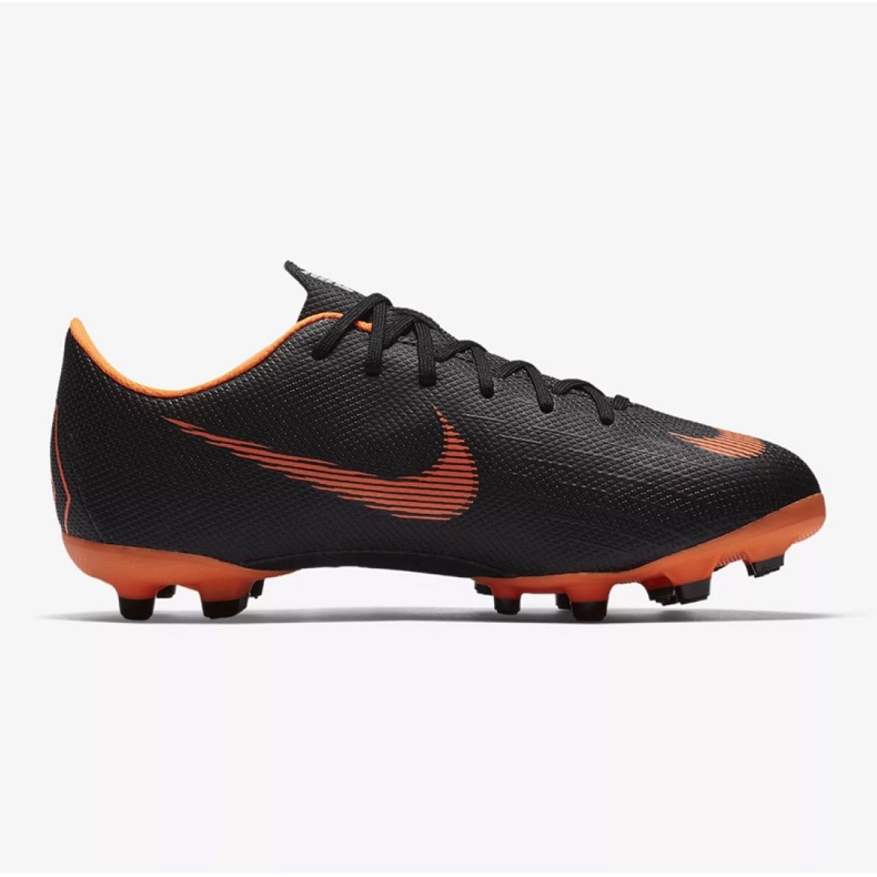 Nike Mercurial Vapor 12 Academy Gs Mg Jr AH7347-081 Fußballschuhe schwarz schwarz 1