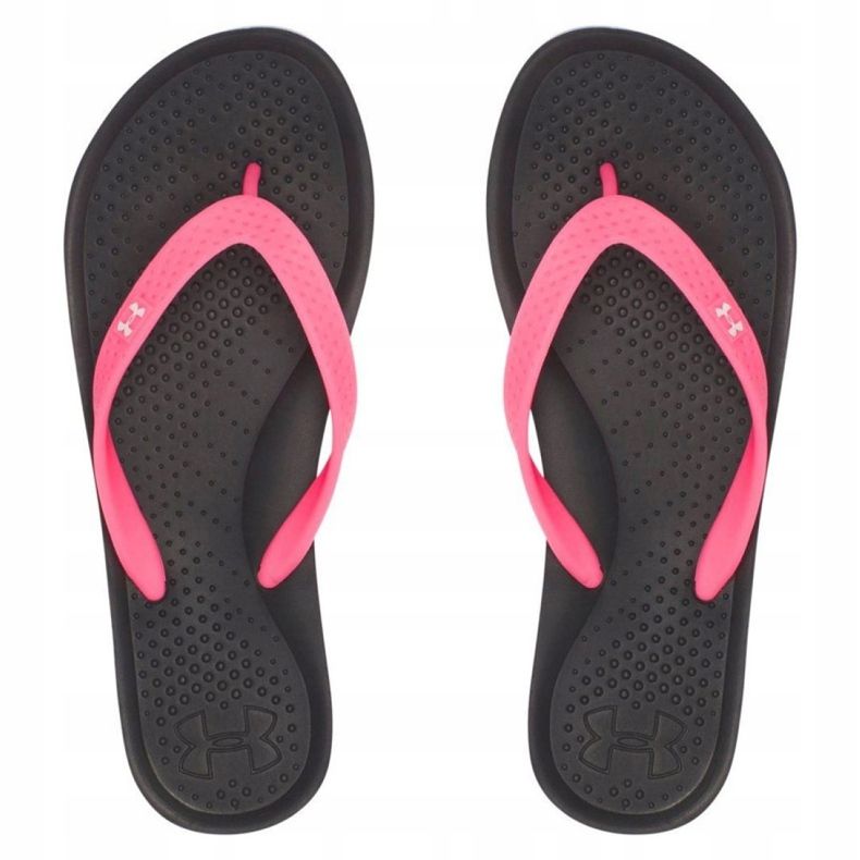Under Armour Atlantic Dune W 1252540-006 Hausschuhe schwarz rosa 1