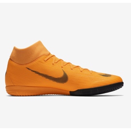 Hallenschuhe Nike Merurial Superflyx 6 Academy Ic M AH7369-810 mehrfarbig orange 1