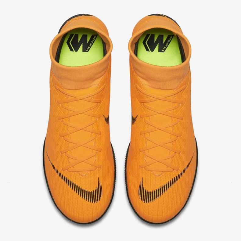 Hallenschuhe Nike Merurial Superflyx 6 Academy Ic M AH7369-810 mehrfarbig orange 2