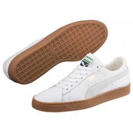 Puma Basket Classic Gum Deluxe M 365366 01 Schuhe weiß 1