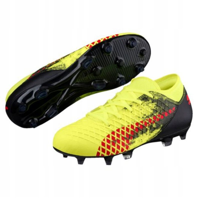 Puma Furure 18.4 Fg Ag Jr 104346 01 Fußballschuhe mehrfarbig gelb 1