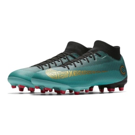 Nike Mercurial Superfly 6 Academy M CR7 Mg AJ3541-390 Fußballschuhe blau blau 3