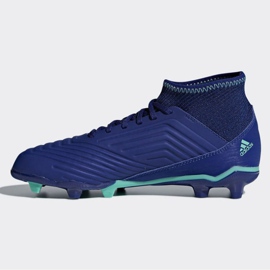 Adidas Predator 18.3 Fg Junior CP9012 Fußballschuhe blau blau 1
