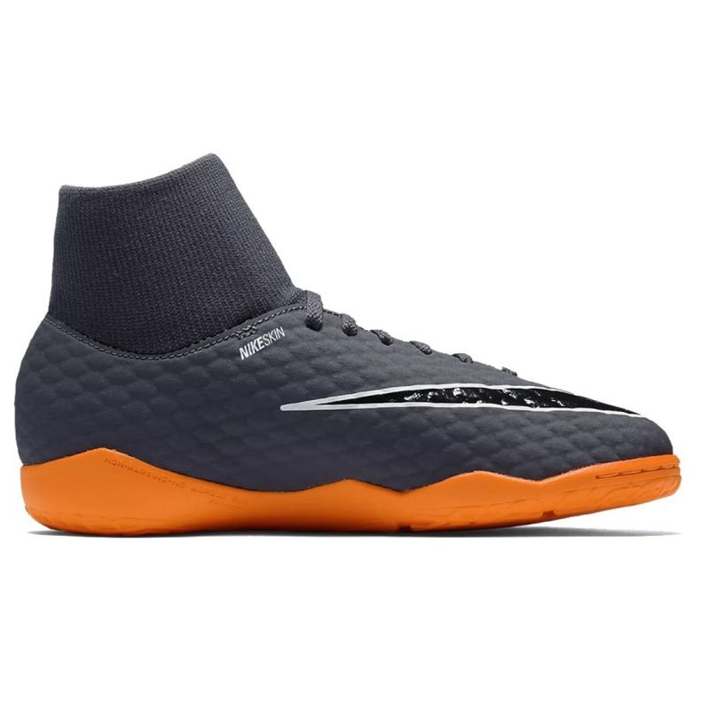 Nike Hyphantomx 3 Academy Df Ic Jr AH7291-081-S grau grau 1