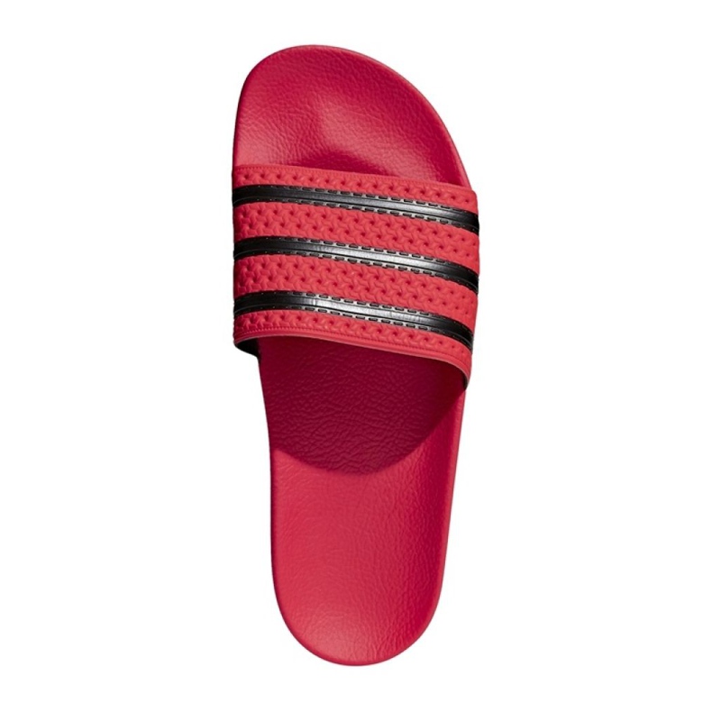 Adidas Originals Adilette Slides U CQ3098 schwarz rot 1