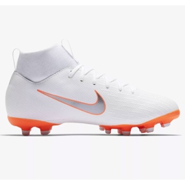 Nike Mercurial Superfly 6 Academy Gs Mg Jr AH7337-107 Fußballschuhe mehrfarbig weiß 1