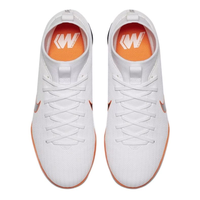 Nike Mercurial SuperflyX 6 Academy Gs Tf Jr AH7344-107 Fußballschuhe weiß weiß 1