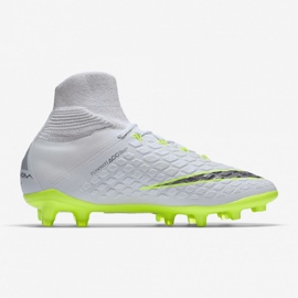 Nike Hypervenom Phantom 3 Elite Dynamic Fit Fg Jr AJ3791-107 Fußballschuhe weiß weiß 2