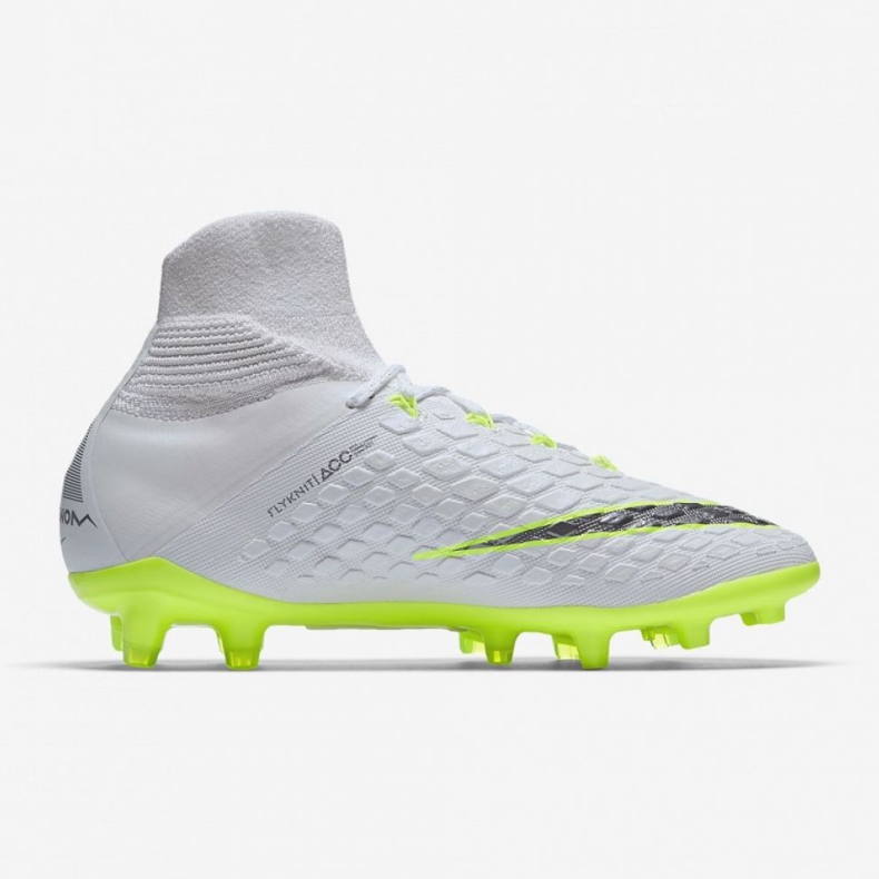 Nike Hypervenom Phantom 3 Elite Dynamic Fit Fg Jr AJ3791-107 Fußballschuhe weiß weiß 2