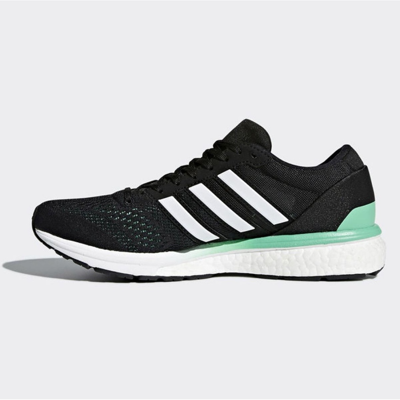 Laufschuhe adidas Boston 6 W BB6421 schwarz grün 1