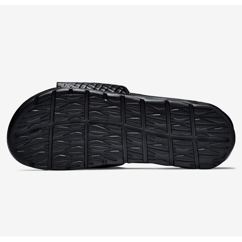 Hausschuhe Nike Benassi Solarsoft Slide 705474-091 schwarz 2