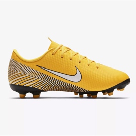 Nike Mercurial Vapor 12 Academy Neymar Mg Jr AO2896-710 Fußballschuhe mehrfarbig gelb 1