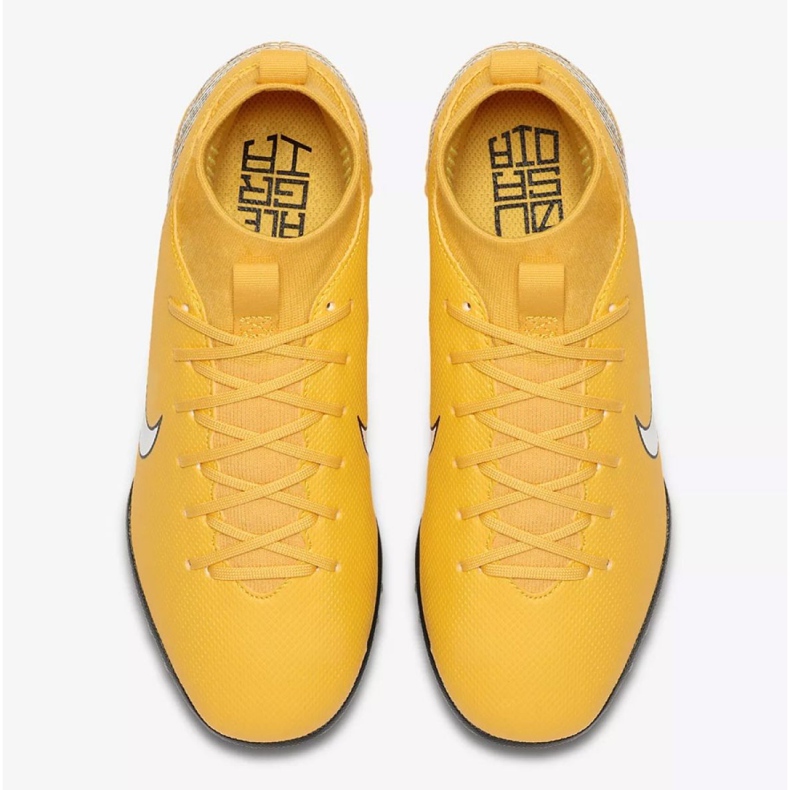 Fußballschuhe Nike Mercurial Superfly 6 Academy Gs Neymar Tf Jr AO2887-710 gelb gelb 2