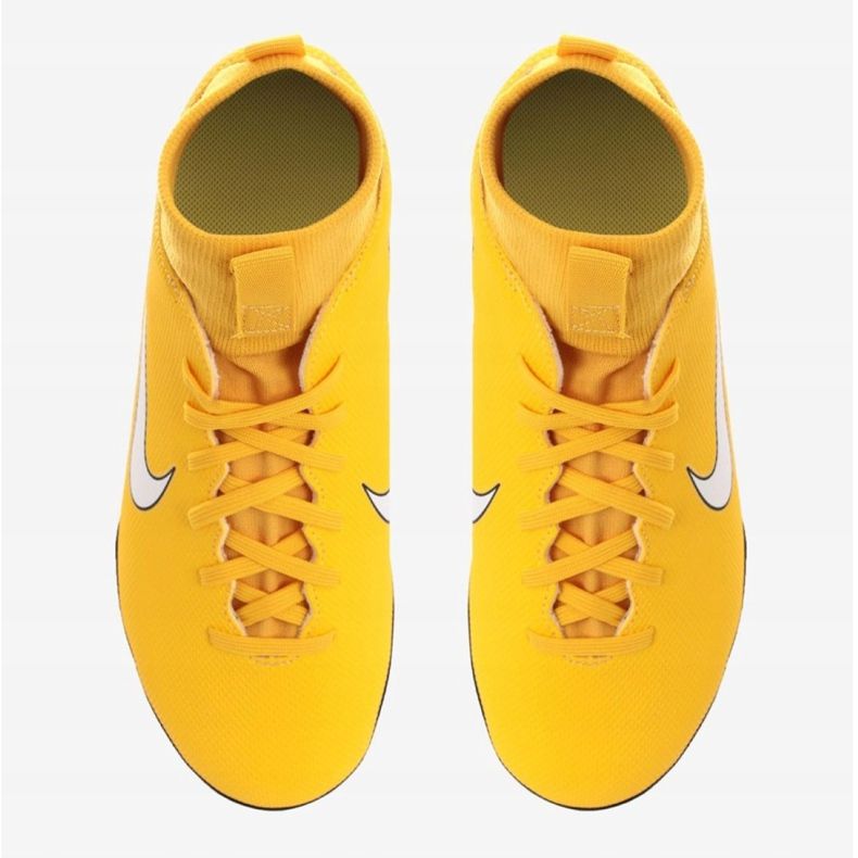 Hallenschuhe Nike Mercurial SuperflyX 6 Club Neymar Ic Jr AO2891-710 mehrfarbig gelb 2