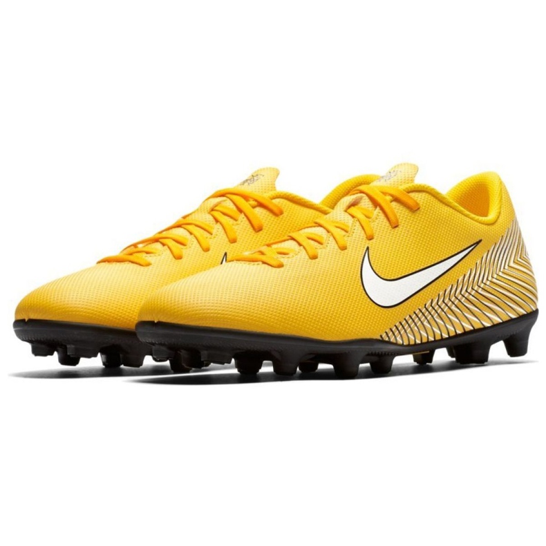 Nike Mercurial Vapor 12 Club Neymar Mg M AO3129-710 Fußballschuhe mehrfarbig gelb 1
