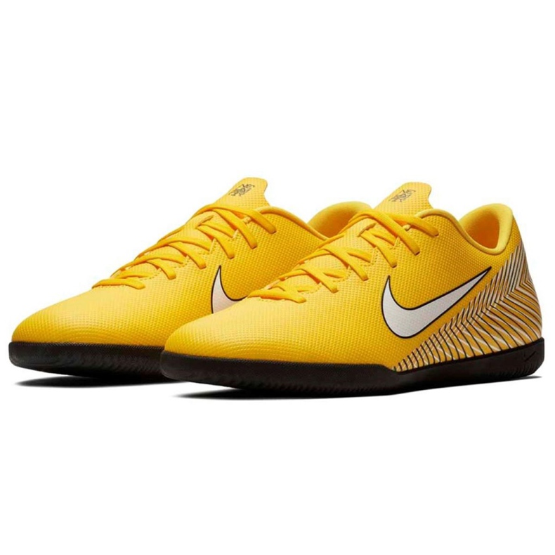 Hallenschuhe Nike Mercurial VaporX 12 Club Neymar Ic M AO3120-710 gelb gelb 1