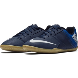 Hallenschuhe Nike Bombax Ic Jr 826487-414 marineblau marineblau 2
