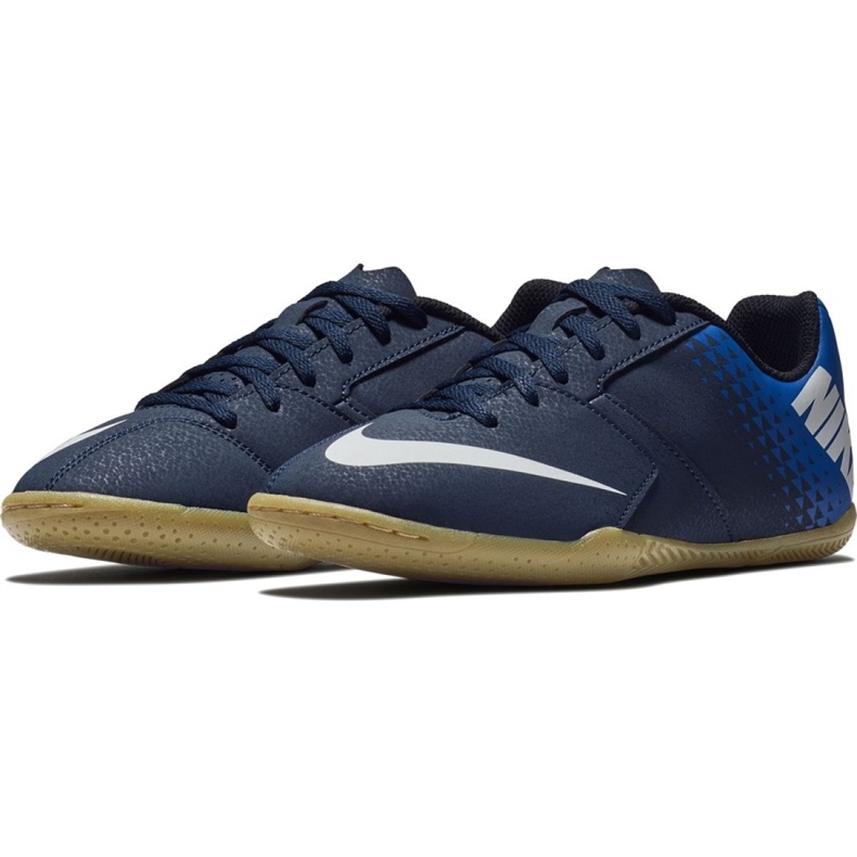 Hallenschuhe Nike Bombax Ic Jr 826487-414 marineblau marineblau 2