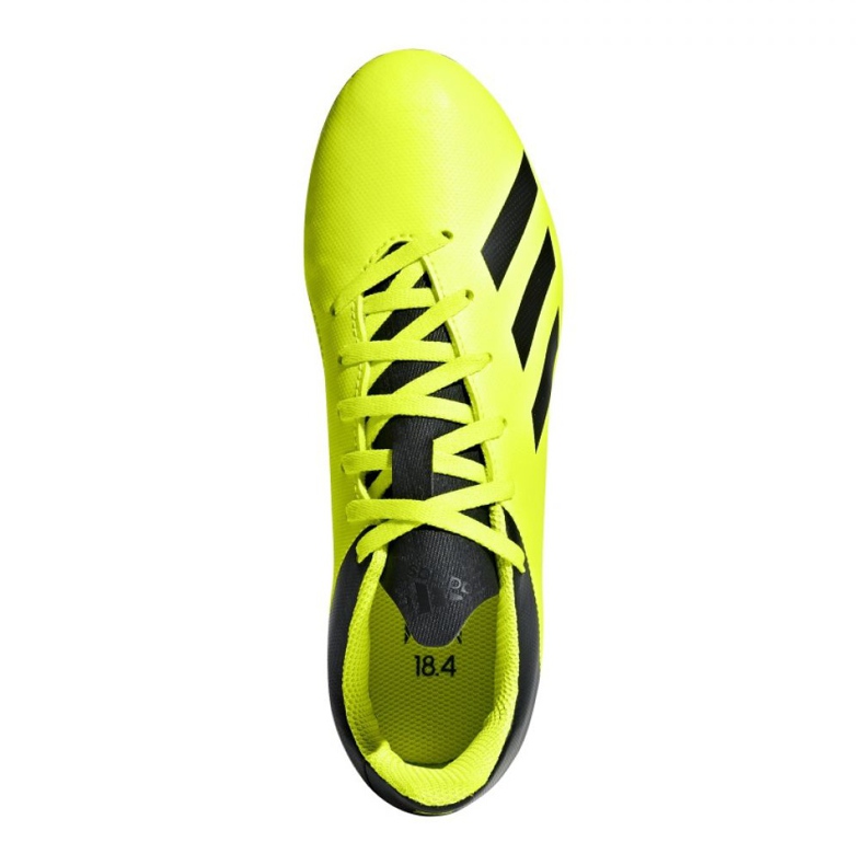 Adidas X 18.4 FxG Jr DB2420 Fußballschuhe gelb gelb 1