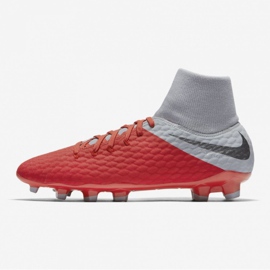 Nike Hypervenom 3 Academy Df Fg M AQ9217-600 Fußballschuhe mehrfarbig silber- 1
