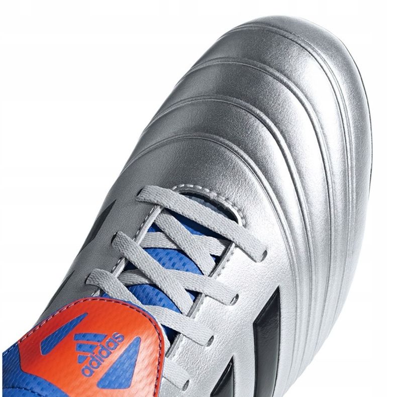 Adidas Copa 18.4 FxG M DB2458 Fußballschuhe grau silber- 2