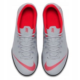 Nike Mercurial VaporX 12 club Tf Gs Jr AH7355-060 Fußballschuhe mehrfarbig weiß 2