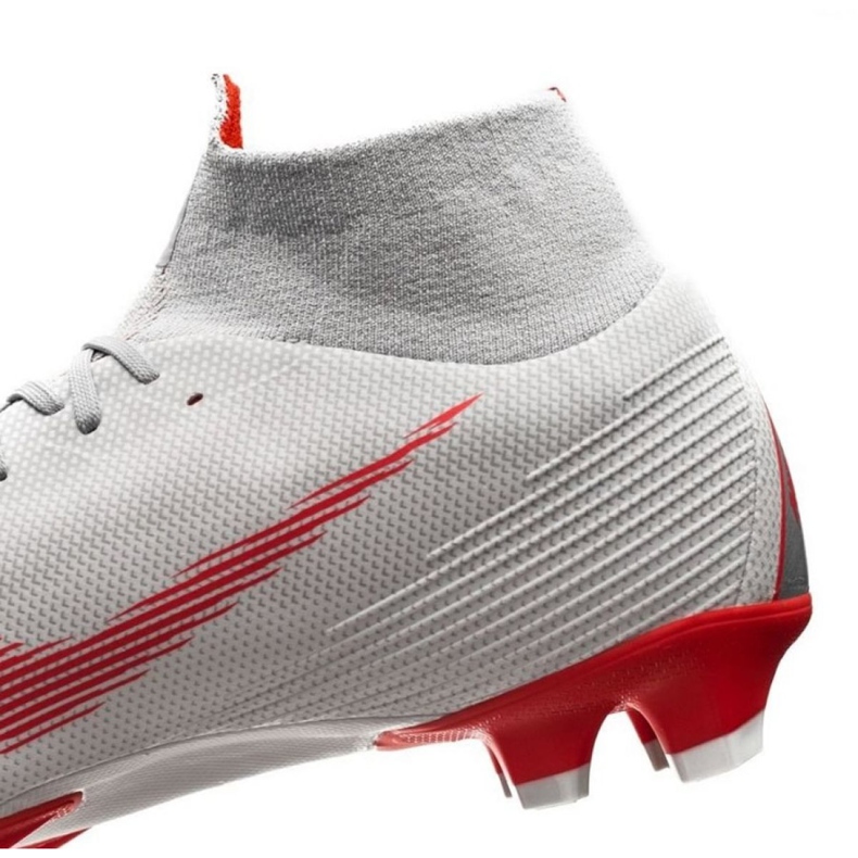 Nike Mercurial Superfly 6 Pro Fg M AH7368-060 Fußballschuhe weiß weiß 2