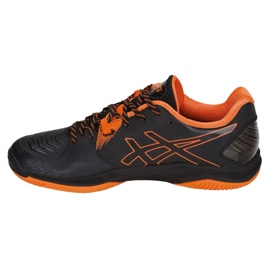 Handballschuhe Asics Blast Ff M 1071A002-601 rot schwarz 1