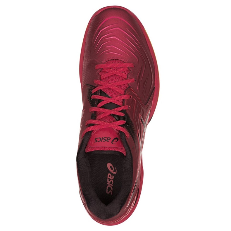 Handballschuhe Asics Blast Ff M 1071A002-601 schwarz rot 1