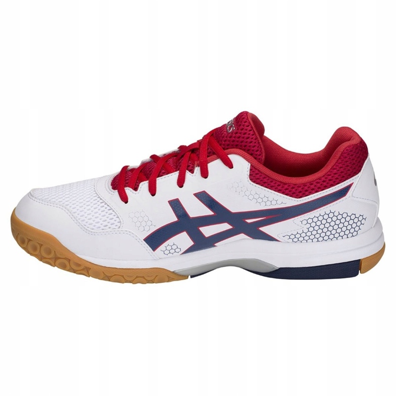 Asics Gel Rocket 8 M B706Y-100 Volleyballschuhe mehrfarbig weiß 1