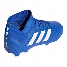 Die adidas Nemeziz 18.3 Fg Jr DB2351 Fußballschuhe mehrfarbig blau 2
