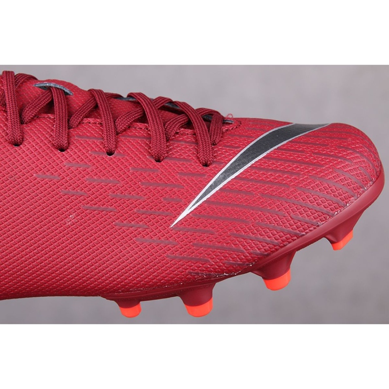 Nike Mercurial Vapor 12 Academy Gs Mg Jr AH7347-606 Fußballschuhe rot rot 1