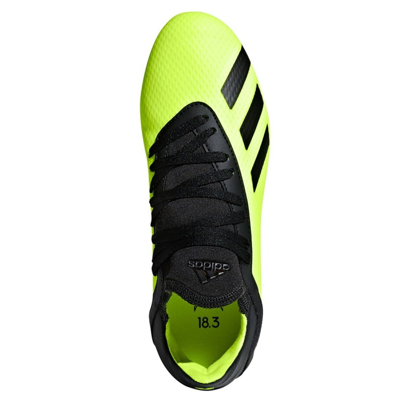 Adidas X 18.3 Fg Jr DB2418 Fußballschuhe mehrfarbig grün 2