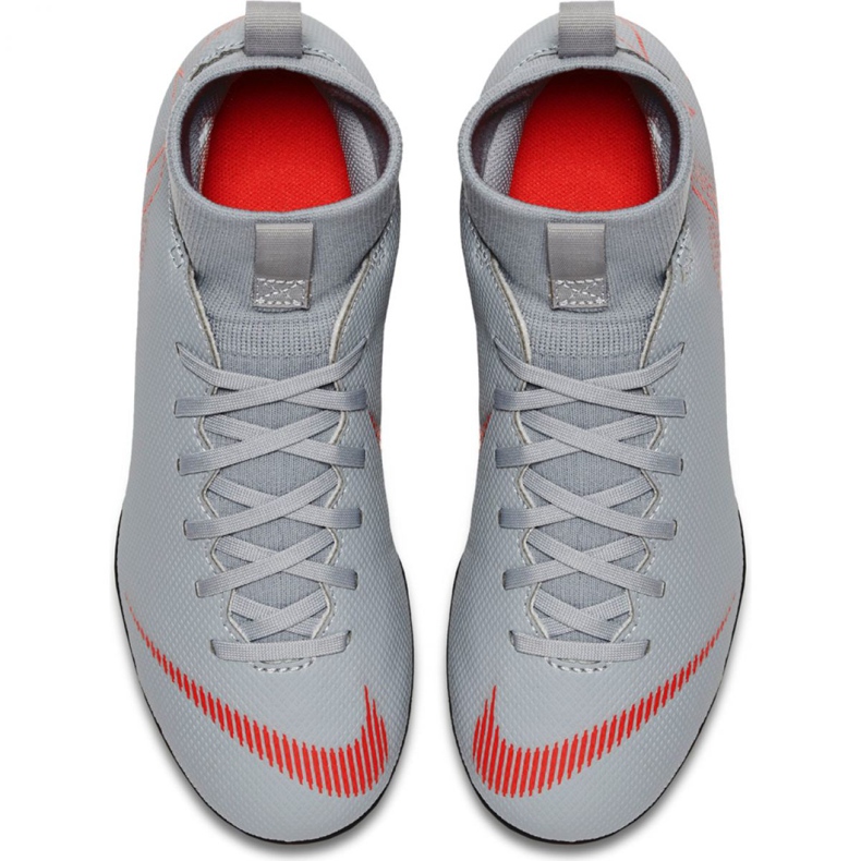 Nike Mercurial Superfly 6 Club Mg Jr AH7339 060 weiße Fußballschuhe 1