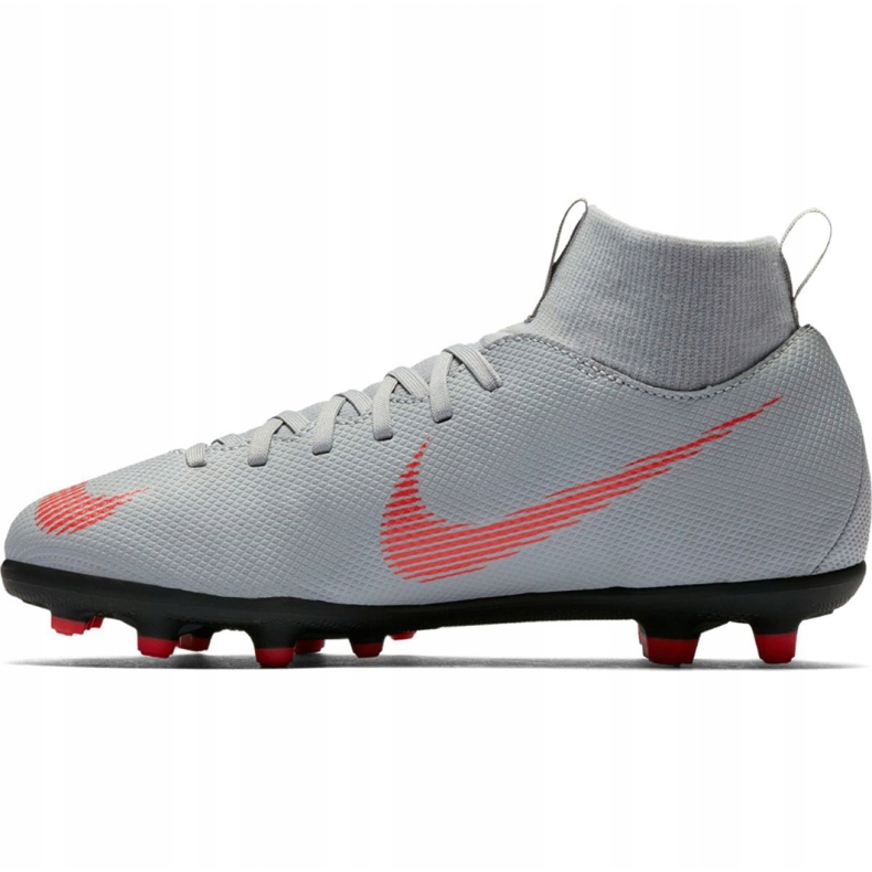 Nike Mercurial Superfly 6 Club Mg Jr AH7339 060 weiße Fußballschuhe 2