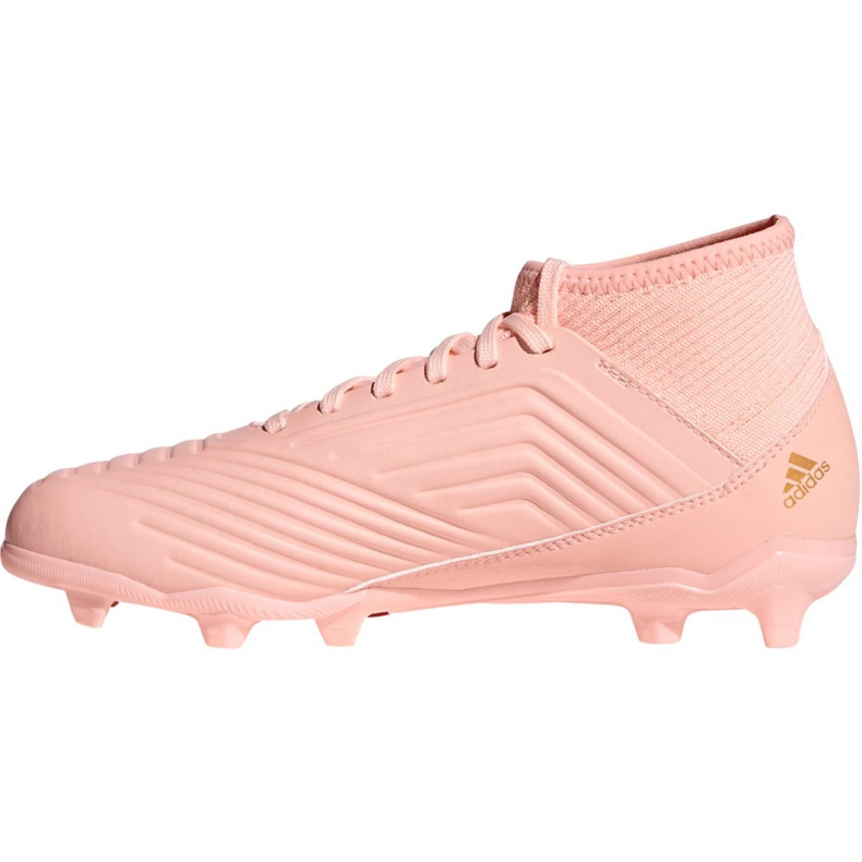 Adidas Predator 18.3 Fg Jr DB2317 Fußballschuhe rosa rosa 1