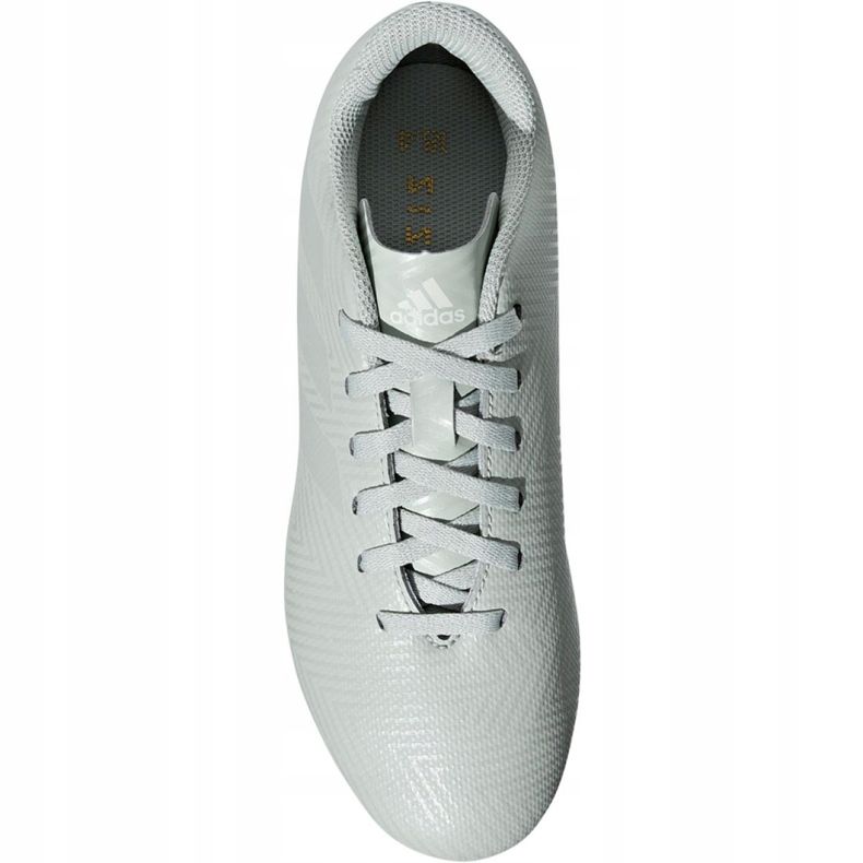 Die adidas Nemeziz 18.4 FxG Jr DB2356 Fußballschuhe mehrfarbig weiß 1