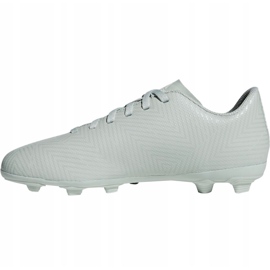 Die adidas Nemeziz 18.4 FxG Jr DB2356 Fußballschuhe mehrfarbig weiß 2