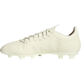 Adidas X 18.4 Fg M DB2187 Fußballschuhe beige weiß 1