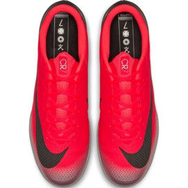 Hallenschuhe Nike Mercurial Vapor X 12 Academy CR7 Ic M AJ3731-600 rot rot 1